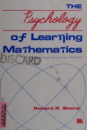 Cover of The psychology of learning mathematics by Richard R. Skemp
