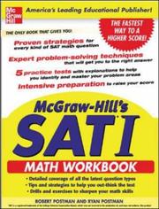 Cover of McGraw-Hill's conquering the new SAT math by Robert D. Postman