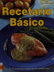 Front cover of Recetario básico by Ivonne Saíd Marínez