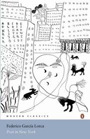 Front cover of Poet in New York by Federico García Lorca