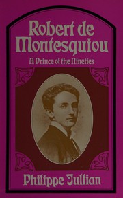 Cover of Robert de Montesquiou by Philippe Jullian