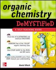 Cover of Organic chemistry demystified by Daniel Bloch