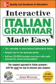 Cover of Interactive Italian grammar made easy by Mike Zollo