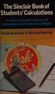 Front cover of The Sinclair book of students' calculations by Robin Bradbeer