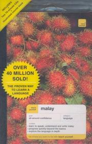 Cover of Teach Yourself Malay Complete Course (Book + CD Pack) (Teach Yourself Language Complete Courses) by Christopher Byrnes