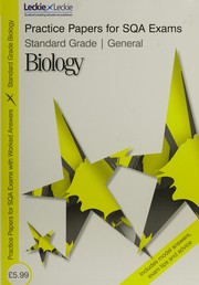 Front cover of Standard Grade general biology by Rebecca Shearer