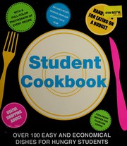 Cover of Student cookbook by Unknown
