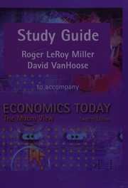 Front cover of Study guide to accompany Economics today by Roger LeRoy Miller