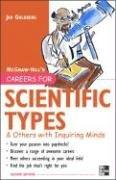 Cover of Careers for Scientific Types & Others with Inquiring Minds by Jan Goldberg