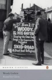 Cover of Bound for Glory by Woody Guthrie