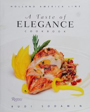 Cover of A taste of elegance cookbook by Rudolf Sodamin