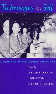 Front cover of Technologies of the self by Michel Foucault