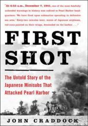 Cover of First Shot by John Craddock