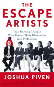 Cover of The Escape Artists by Joshua Piven