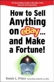 Cover of How to Sell Anything on eBay... And Make a Fortune (Sellingpower) by Dennis Prince
