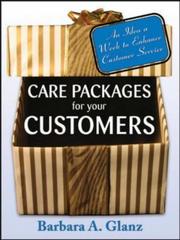 Front cover of Care Packages for Your Customers by Barbara Glanz
