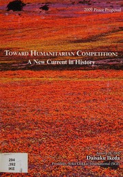 Cover of Toward humanitarian competition by Daisaku Ikéda