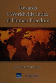 Cover of Towards a worldwide index of human freedom by Fred McMahon