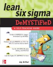 Cover of Lean Six Sigma Demystified by Arthur