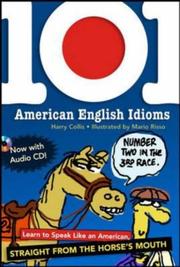 Cover of 101 American English idioms by Harry Collis