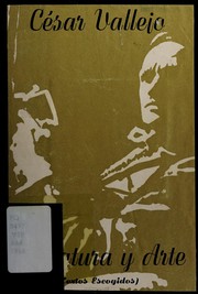 Front cover of Literatura y arte by César Vallejo