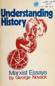 Cover of Understanding history by George Edward Novack
