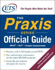 Cover of The Official Guide to the Praxis by Educational Testing Service.