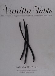 Cover of Vanilla table by Natasha MacAller