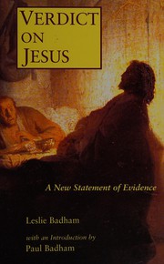 Cover of Verdict on Jesus by Leslie Badham