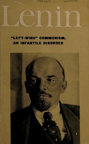Front cover of Detskai︠a︡ boleznʹ "levizny" v kommunizme by Vladimir Il’ich Lenin