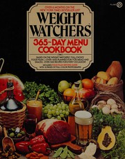 Cover of Weight Watchers 365-day menu cookbook by Weight Watchers International