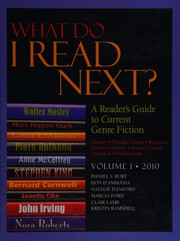 Cover of What Do I Read Next? 2010 by Gale