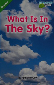 Front cover of What is in the sky? by Patricia Drudy