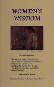 Cover of Women's wisdom by Meg Bowman