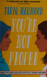 Cover of You're not proper by Tariq Mehmood
