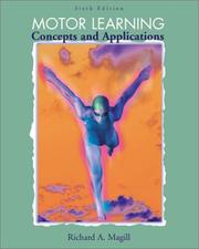 Cover of Motor learning by Richard A. Magill
