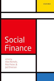 Front cover of Social Finance by Alex Nicholls