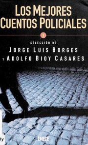 Front cover of Los mejores cuentos policiales by Jorge Luis Borges