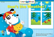 Front cover of How's the Weather? by Rozanne Lanczak Williams