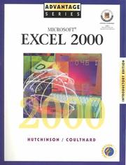 Cover of Microsoft Excel 2000 by Sarah Hutchinson-Clifford
