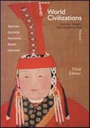 Cover of World civilizations by Dennis Sherman