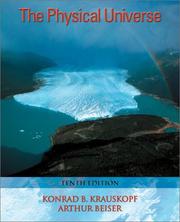 Front cover of The physical universe by Konrad Bates Krauskopf