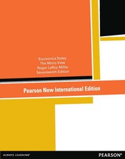 Front cover of Economics Today Pearson New International Edition, plus MyEconLab without eText by Roger LeRoy Miller