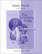 Cover of Study Guide for use with the Economy Today by Linda Wilson
