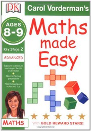 Front cover of Maths Made Easyages 8-9 Key Stage 2 Advanced by Carol Vorderman