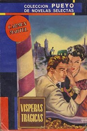 Cover of Vísperas trágicas by Carmen Martel