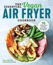 Cover of The Essential Vegan Air Fryer Cookbook by Tess Challis