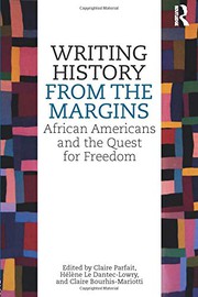 Front cover of Writing History from the Margins by Claire Parfait