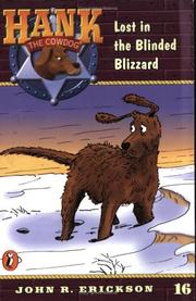 Front cover of Lost in the blinded blizzard by John R. Erickson
