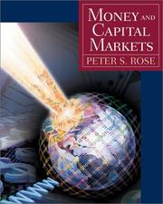 Front cover of Money and capital markets by Peter S. Rose